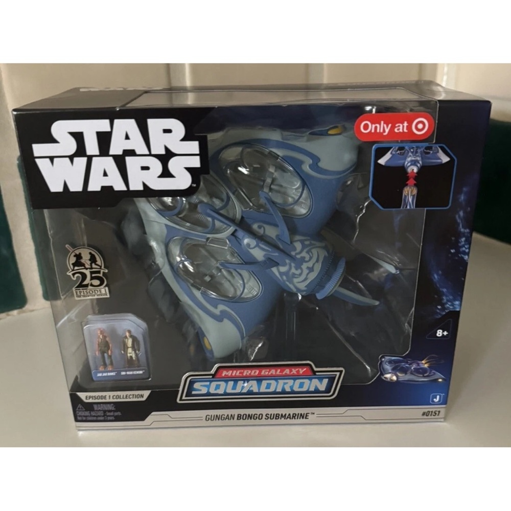 Star Wars Micro Galaxy Squadron Gungan Bongo Submarine JarJar Binks 0151